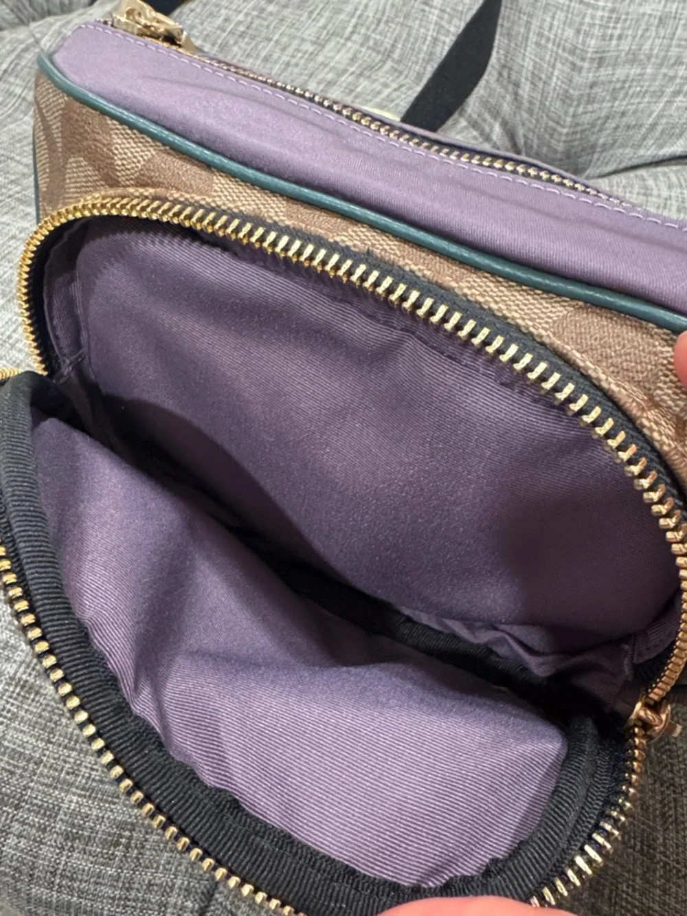 Coach Bag Court Signature Small Belt Bag - Picture 12 of 17